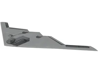 B2 Stealth Bomber 3D Model preview