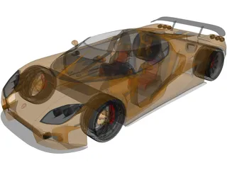 Koenigsegg CCX 3D Model preview
