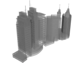 Building Office 3D Model preview