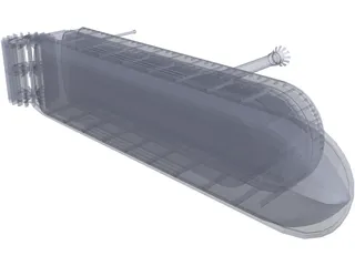 Boat 3D Model preview