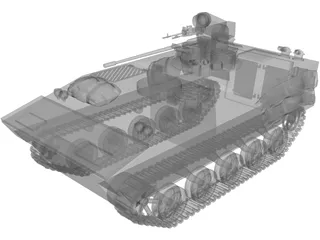 AMX-10P French IVF 3D Model preview