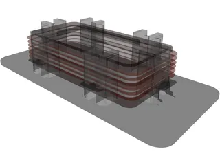 Building Deco 3D Model preview