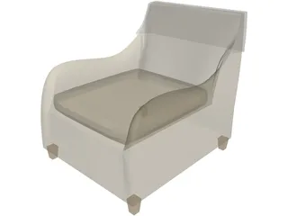 Armchair 3D Model preview