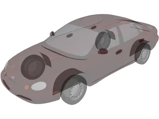 Ford Taurus (1996) 3D Model preview