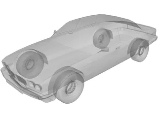Jaguar XJ6 (1989) 3D Model preview
