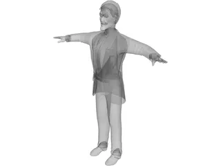 Man 3D Model preview