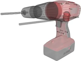 Drill 3D Model preview