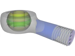 Ball Joint 3D Model preview
