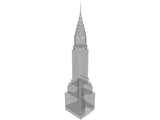 Chrysler Building 3D Model preview