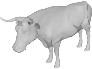 Ox 3D Model preview