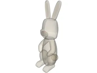 Bunny 3D Model preview