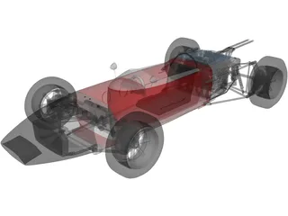 Honda ra272 3D Model preview