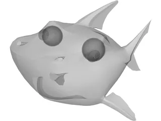 Shark 3D Model preview