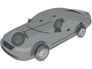 Toyota Camry (1997) 3D Model preview