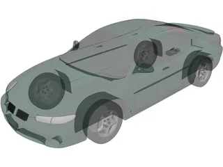 Pontiac Grand Prix (1997) 3D Model preview