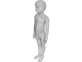 Boy 3D Model preview