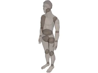 Man 3D Model preview