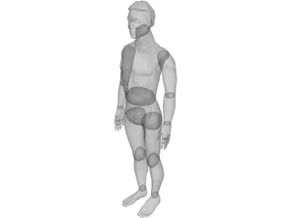 Man 3D Model preview