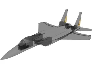 F-15C 3D Model preview