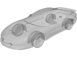 Pontiac Firebird (1996) 3D Model preview
