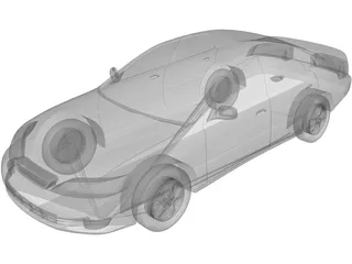 Lexus ES300 (1997) 3D Model preview