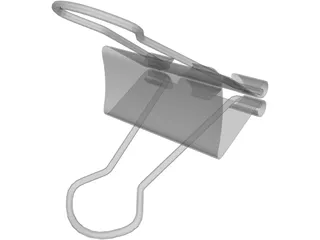 Paper Clip 3D Model preview