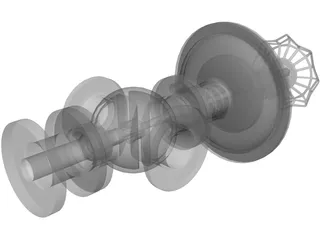 Valve Condensation 3D Model preview