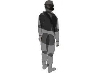 Pilot 3D Model preview