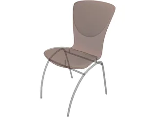 Chair Bended-Wood 3D Model preview