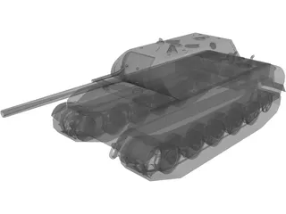 E-100 3D Model preview