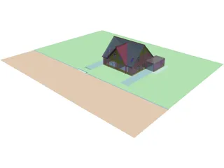 House 3D Model preview