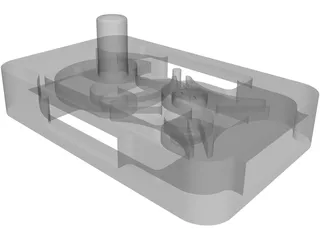 Geneva Timing Mechanism 3D Model preview