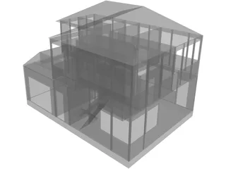 House 3D Model preview
