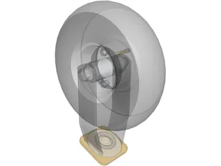 Wheel 3D Model preview