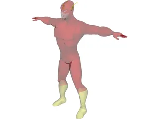 Flash [Justice League] 3D Model preview