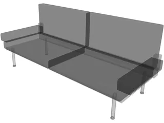 Sofa 3D Model preview