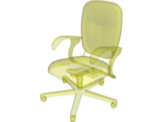 Allsteel Chair 8 3D Model preview