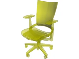 Allsteel Chair 9 3D Model preview