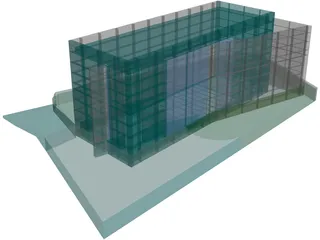 Tadao Ando-Church Of The Light 3D Model preview