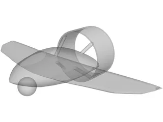 Aquila UAV 3D Model preview