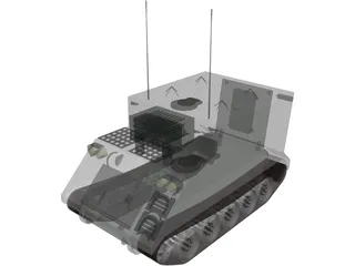 Command Vehicle 1068 3D Model preview