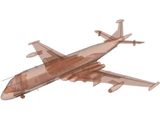 Hawker Siddeley Nimrod 3D Model preview