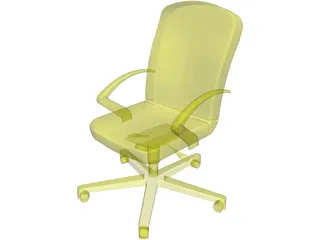 Allsteel Chair 10 3D Model preview