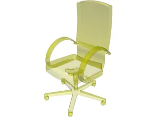 Allsteel Chair 12 3D Model preview