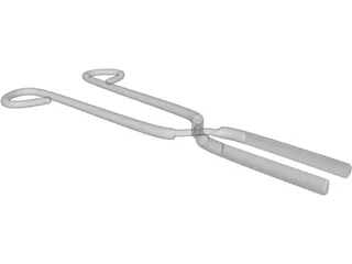 Lab Tongs 3D Model preview