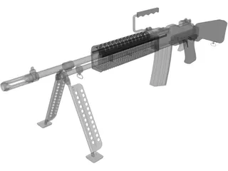 BAR Spec Ops 3D Model preview