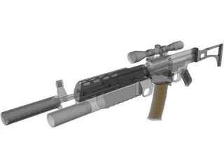 Stg44 Modified 3D Model preview