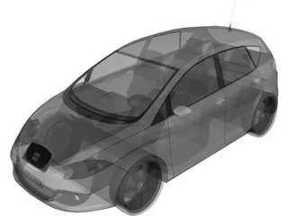 Seat Altea (2004) 3D Model preview