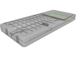 Texas Instruments Ti-85 3D Model preview