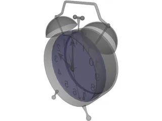 Clock 3D Model preview